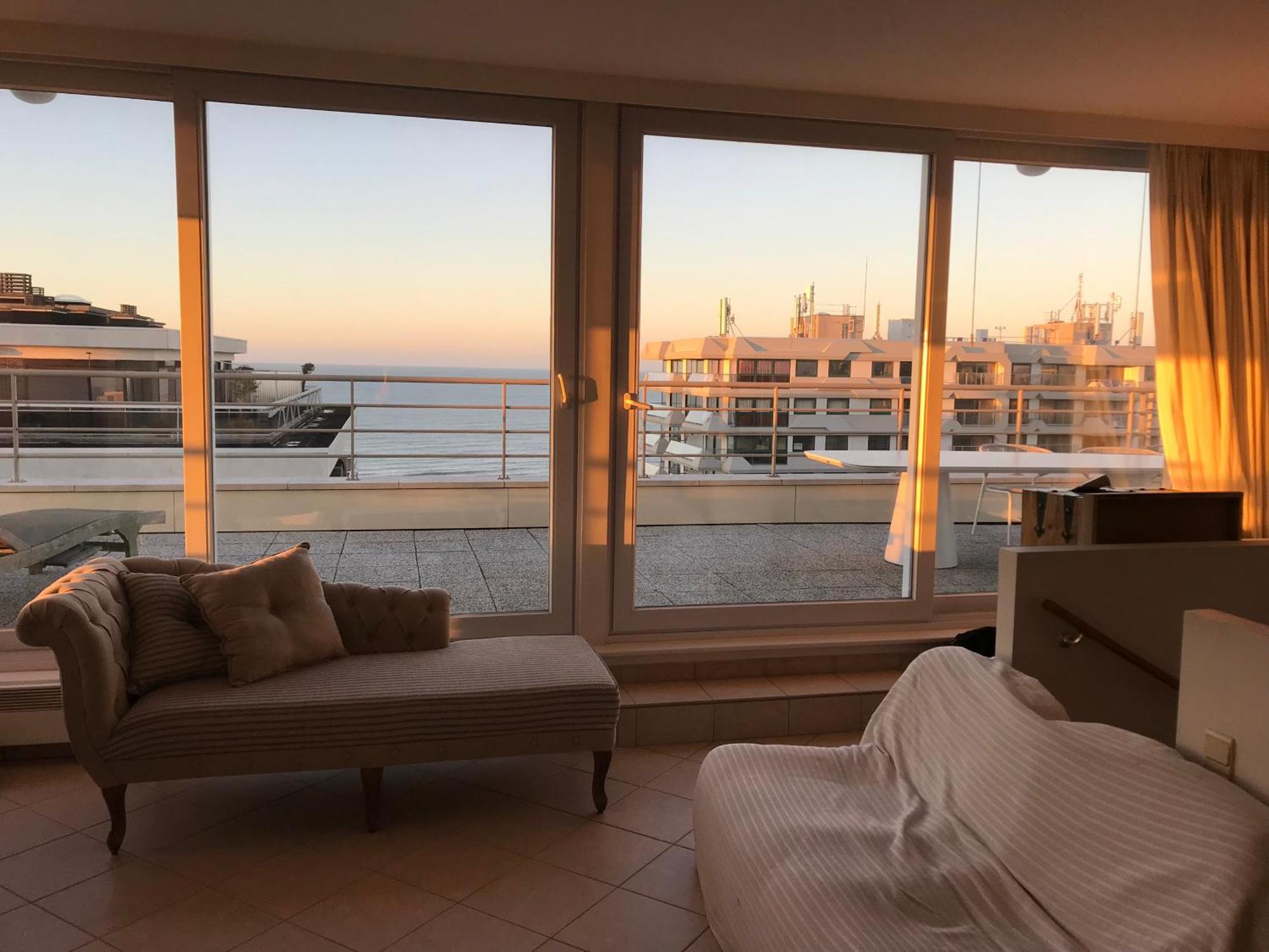 Duplex Penthouse Super Zeezicht De Panne Exterior foto
