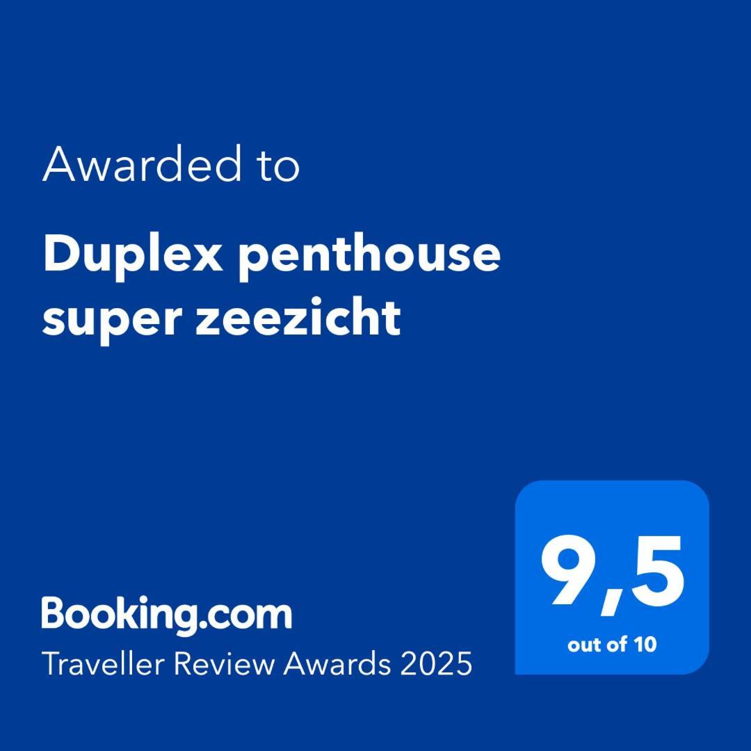 Duplex Penthouse Super Zeezicht De Panne Exterior foto